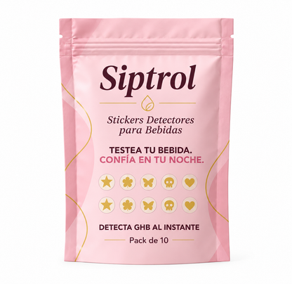 Siptrol™ | Pegatinas de detección de sustancias en bebidas